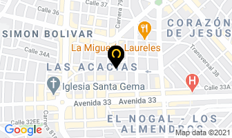 Mapa de Impomin en Medellín