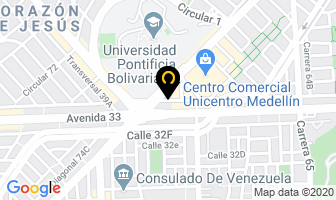 Mapa de Imporcom Sas en Medellín