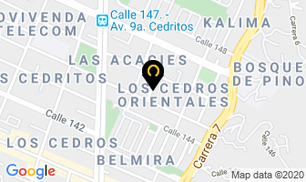 Mapa de Impormac De Colombia en Bogotá D.C