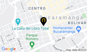 Mapa de Import-maquinas en Bucaramanga