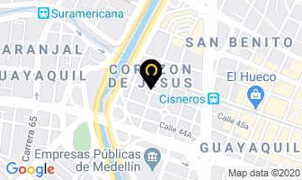 Mapa de Importaciones A.&.s S.a.s en Medellín
