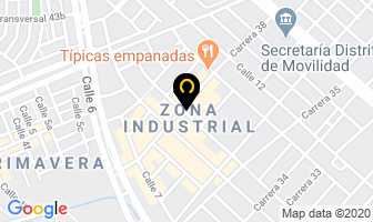 Mapa de Importaciones Y Distribuciones Dyw Ltda en Bogotá D.C