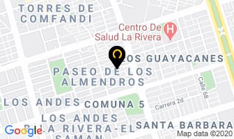 Mapa de Importaciones Y Mediterraneos Ltda. en Cali