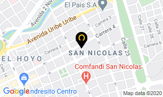 Mapa de Importadora Abersa Ltda en Cali
