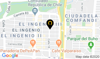 Mapa de Importadora Andina De Repuestos en Cali