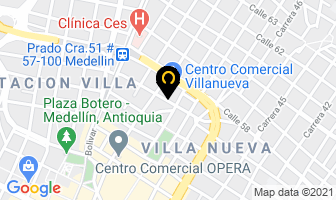 Mapa de Importadora Comercial De Belleza en Medellín