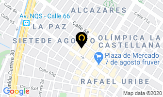 Mapa de Importadora De Autopartes Ltda en Bogotá D.C