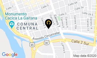 Mapa de Importadora De Baterias en Neiva