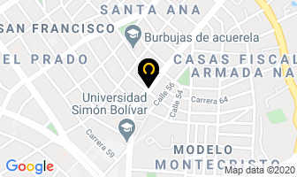 Mapa de Importadora De Bienes De Consumo Ltda. en Barranquilla
