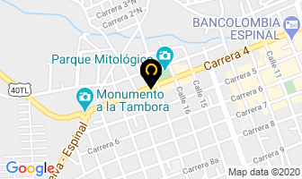 Mapa de Importadora De  Repuestos “ Montilla ” en Espinal