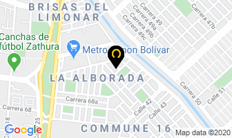 Mapa de Importadora Exportadora Solmaq S.a. en Cali