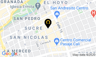 Mapa de Importadora Igo en Cali