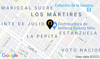Mapa de Importadora Javi en Bogotá D.C