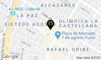 Mapa de Importadora Junior (7 De Agosto) en Bogotá D.C