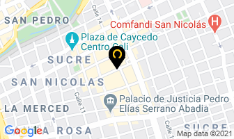Mapa de Importadora La Gran Celeste Y Expor Ltda. en Cali