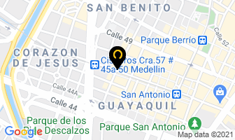Mapa de Importadora Los Duques en Medellín