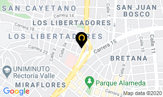 Mapa de Importadora Mejillones en Cali