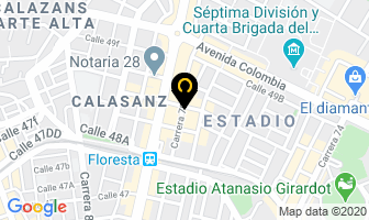 Mapa de Importadora Sublimex en Medellín
