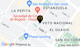 Mapa de Importadora Vanegas en Bogotá D.C