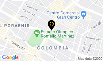 Mapa de Imprecomercial en Barranquilla