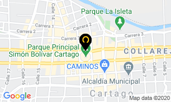 Mapa de Imprecomp en Cartago
