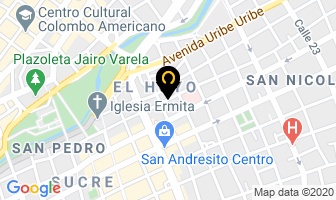 Mapa de Impregráfico S.c.s en Cali
