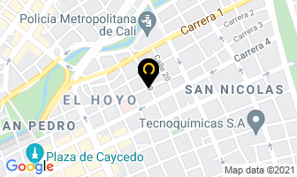 Mapa de Impresiones Diego's en Cali