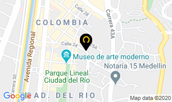 Mapa de Impresiones Finas en Medellín