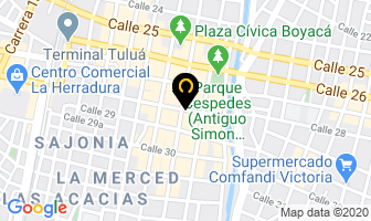 Mapa de Impresora Del Centro en Tulua