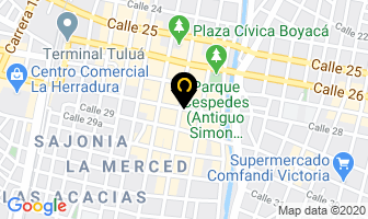 Mapa de Impresora Del Centro en Tulua