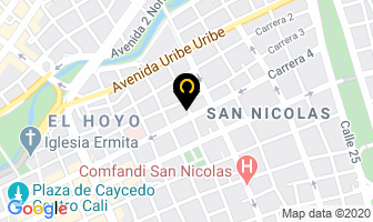 Mapa de Impresora Nacional en Cali