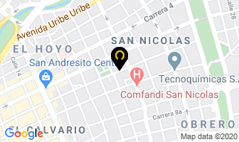 Mapa de Impresores Screen Segar Ltda en Cali