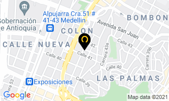 Mapa de Impresos en Medellín