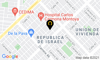 Mapa de Impresos Armando Serna en Cali