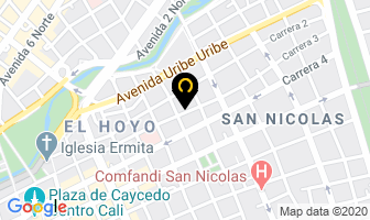 Mapa de Impresos Dinastia en Cali