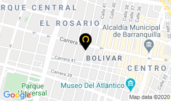 Mapa de Impresos Donado en Barranquilla