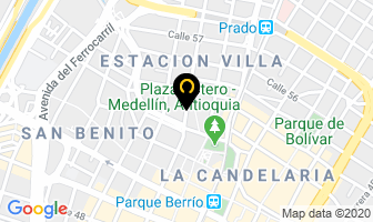 Mapa de Impresos Gamaher en Medellín