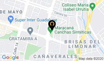 Mapa de Impresos González Imprenta Rápida en Cali