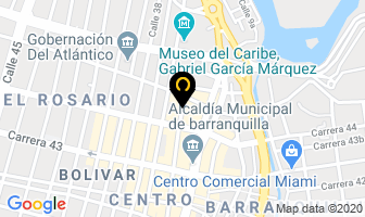 Mapa de Impresos Industriales en Barranquilla