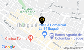 Mapa de Impresos Sion en Ibagué