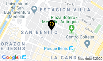 Mapa de Impresos Tartarin Ltda en Medellín