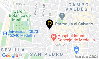 Mapa de Impresos Tipecol en Medellín