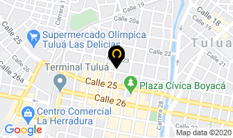 Mapa de Impreval Publicidad en Tulua