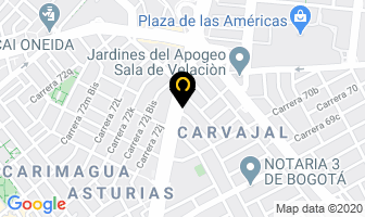 Mapa de Imvel Industrial en Bogotá D.C