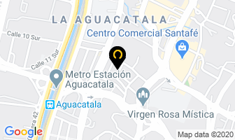 Mapa de In Care en Medellín