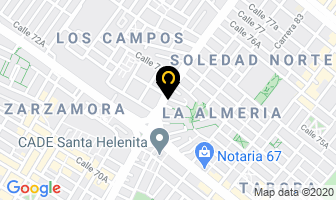 Mapa de In Tapizados en Bogotá D.C