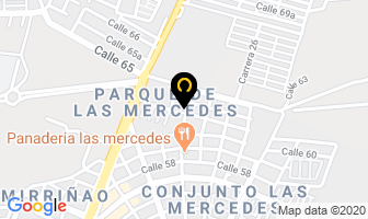 Mapa de Inacar S.c.a. en Palmira