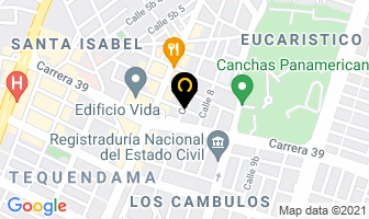 Mapa de Inacón Ltda. en Cali