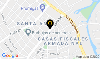 Mapa de Incepal S.a. en Barranquilla