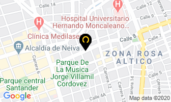 Mapa de Incihuila S.a. E.s.p en Neiva